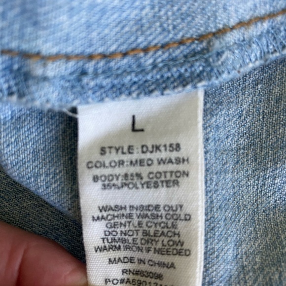 CL Sono Denim Collection Short Waist Size Large - Picture 3 of 6